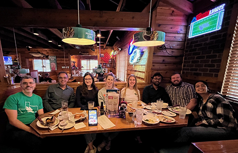Antunes lab lunch photo